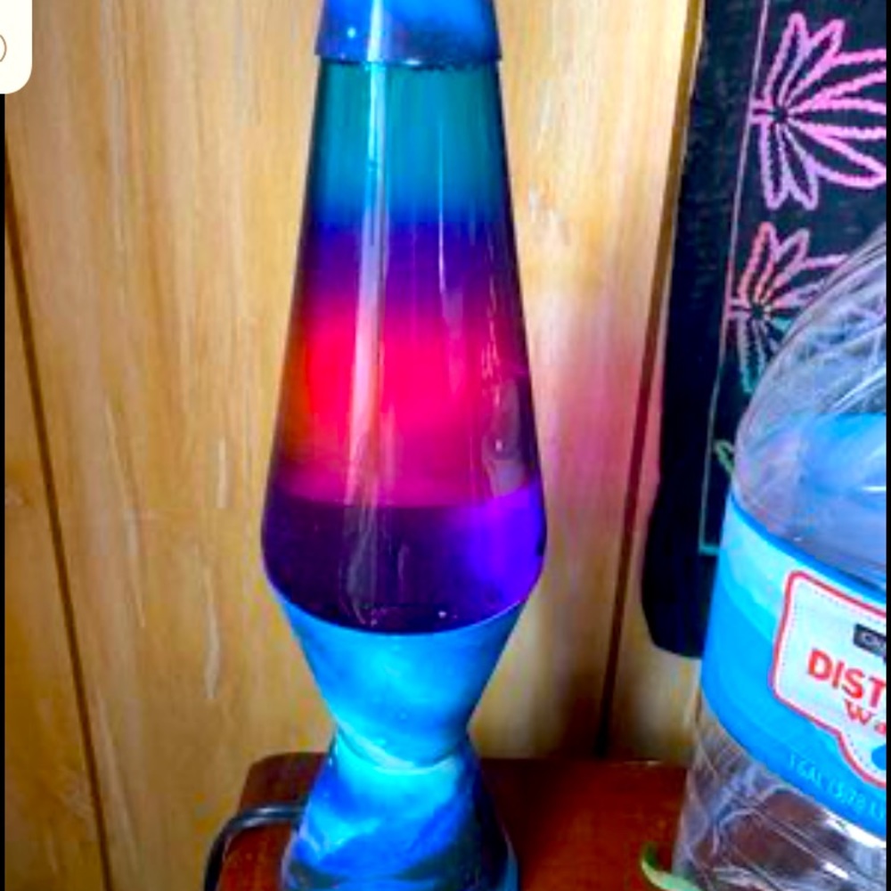 Glitter pink Lava lamp